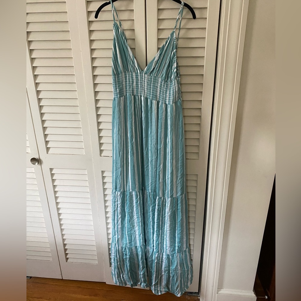 Hudson gray maxi dress